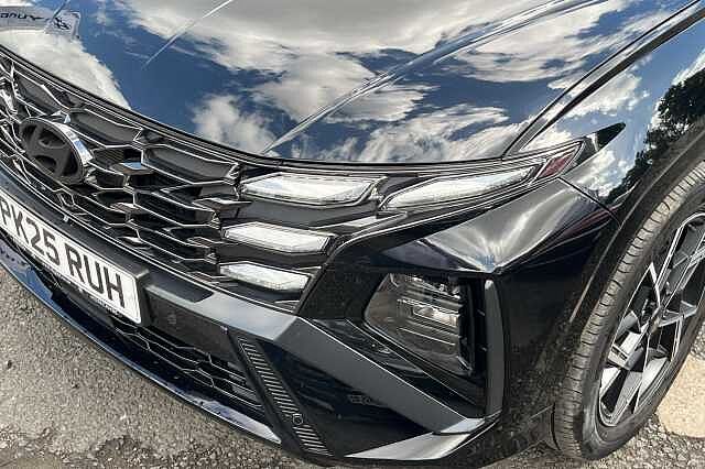 Hyundai TUCSON 1.6T Hybrid N Line 5dr Auto Black