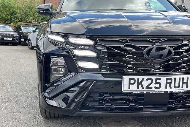 Hyundai TUCSON 1.6T Hybrid N Line 5dr Auto Black