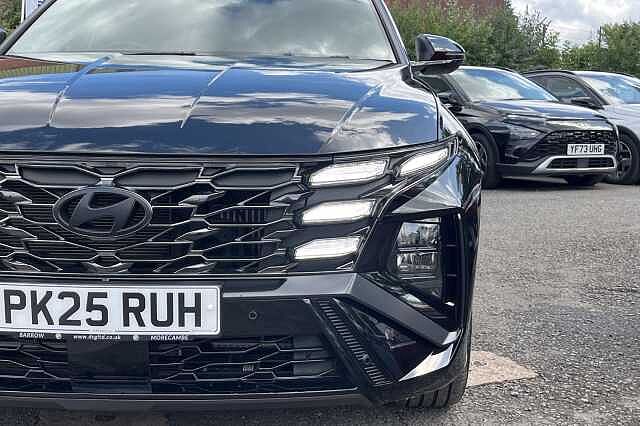 Hyundai TUCSON 1.6T Hybrid N Line 5dr Auto Black
