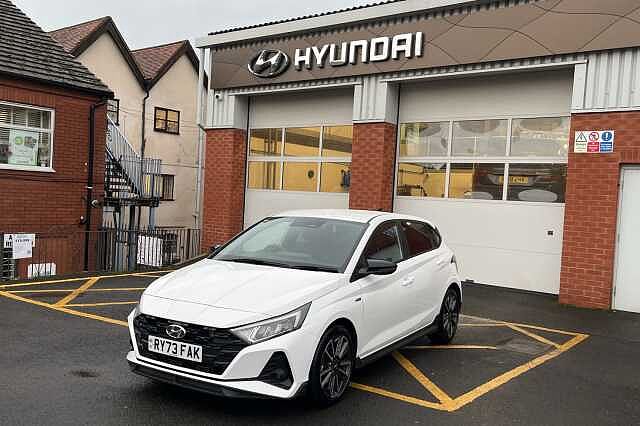 Hyundai I20 1.0 T-GDi 48Volt MHEV N-Line 5dr DCT White