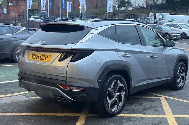Hyundai TUCSON 1.6 T-GDi Hybrid 230ps Premium 5dr 2WD Auto Silver