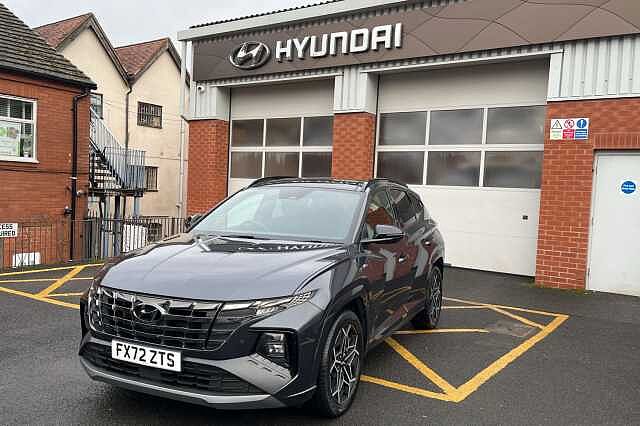 Hyundai TUCSON 1.6 T-GDi Plug-in Hybrid N Line S 5dr 4WD Auto Grey