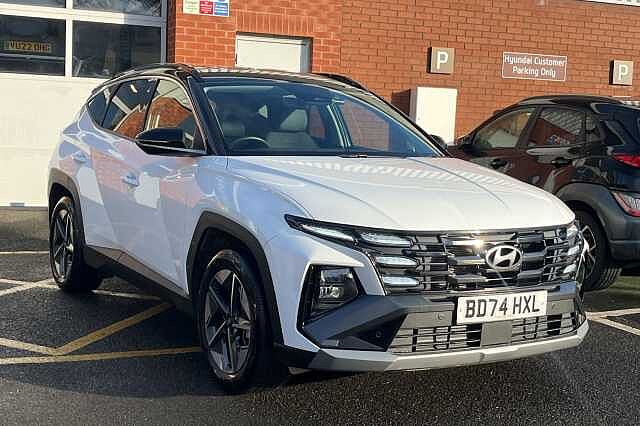 Hyundai TUCSON 1.6T 48Volt MHEV Premium 5dr DCT White