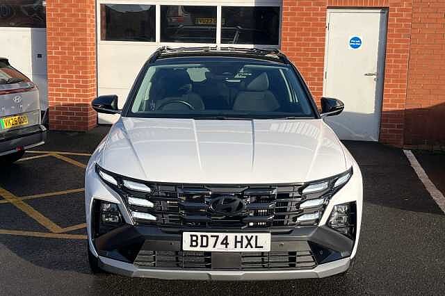 Hyundai TUCSON 1.6T 48Volt MHEV Premium 5dr DCT White
