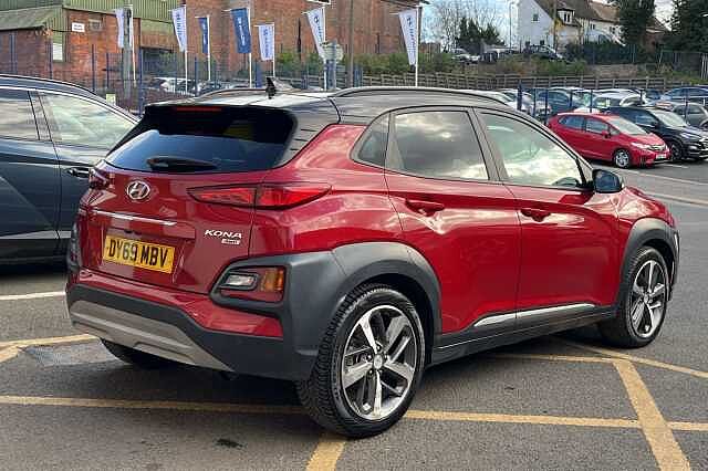 Hyundai KONA 1.6 T-GDi Blue Drive Premium GT 5dr 4WD DCT Red