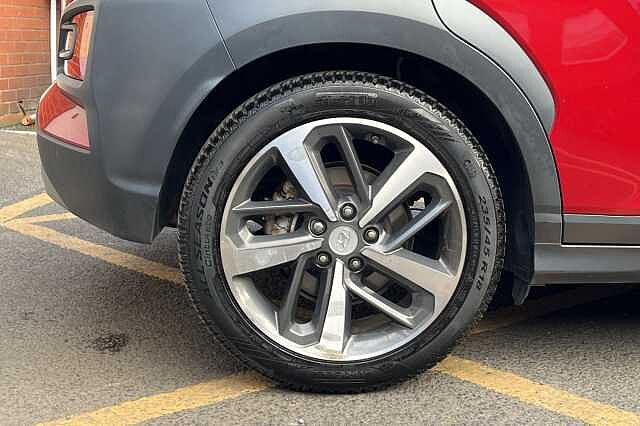 Hyundai KONA 1.6 T-GDi Blue Drive Premium GT 5dr 4WD DCT Red