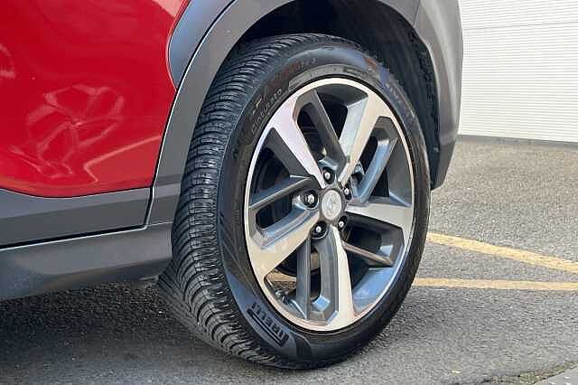 Hyundai KONA 1.6 T-GDi Blue Drive Premium GT 5dr 4WD DCT Red