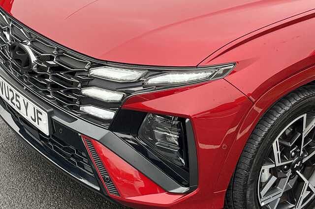 Hyundai TUCSON 1.6T Hybrid N Line S 5dr Auto Red