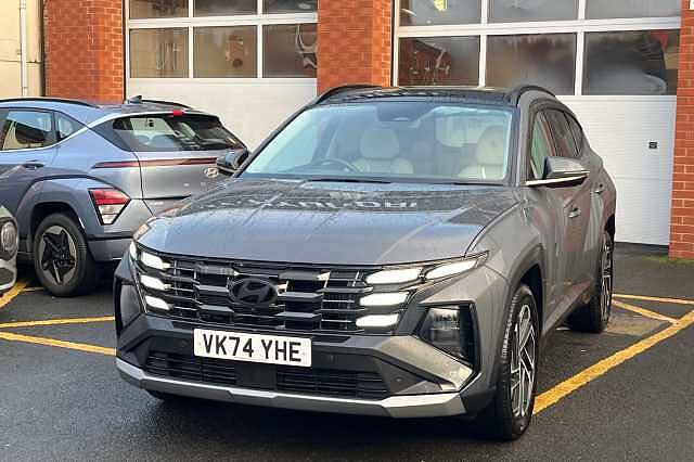 Hyundai TUCSON 1.6T Hybrid Ultimate 5dr Auto Grey