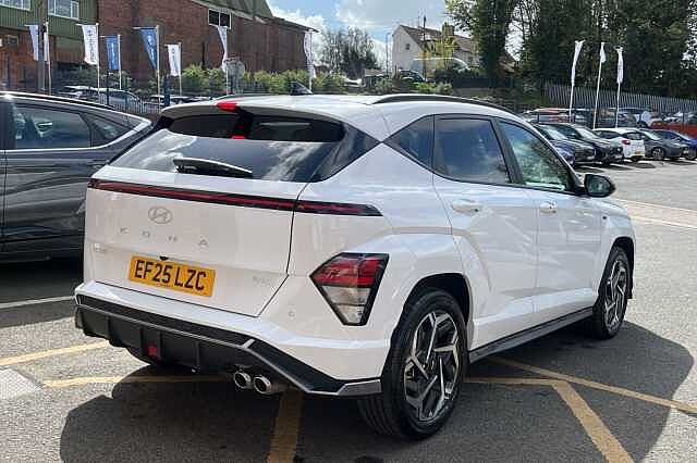 Hyundai KONA 1.6 Hybrid N-Line 5dr DCT White