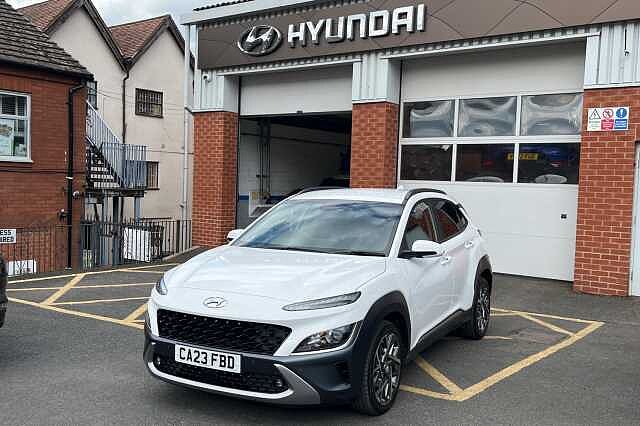 Hyundai KONA 1.6 GDi Hybrid Premium 5dr DCT White