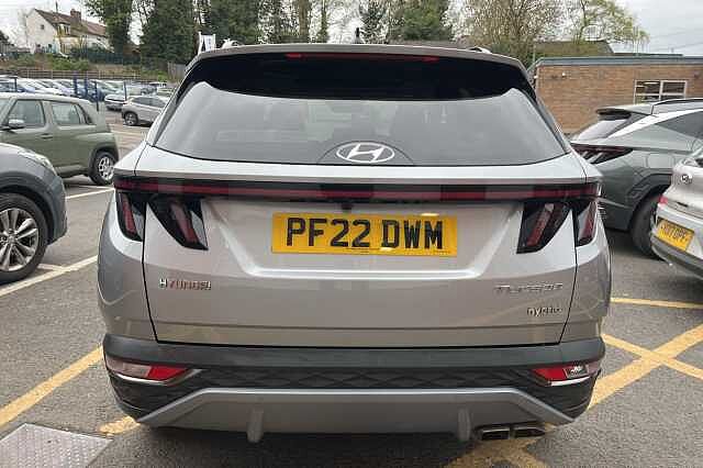 Hyundai TUCSON 1.6 T-GDi Hybrid 230ps Ultimate 5dr 2WD Auto Silver