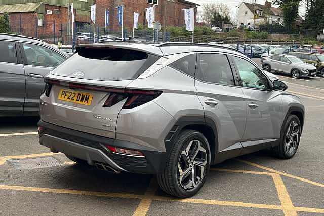 Hyundai TUCSON 1.6 T-GDi Hybrid 230ps Ultimate 5dr 2WD Auto Silver