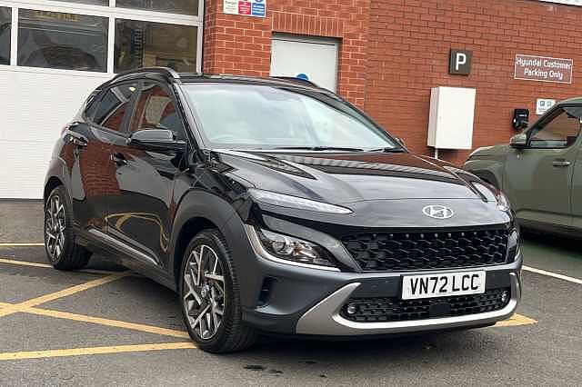 Hyundai KONA 1.6 GDi Hybrid Premium DCT Black