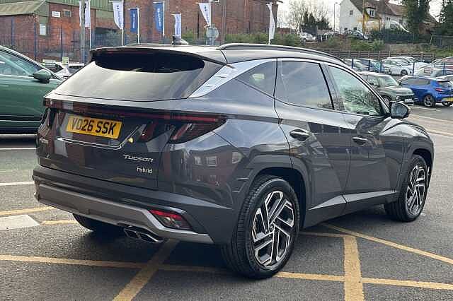 Hyundai TUCSON 1.6T Hybrid Ultimate 5dr Auto Grey