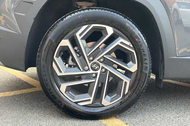 Hyundai TUCSON 1.6T Hybrid Ultimate 5dr Auto Grey