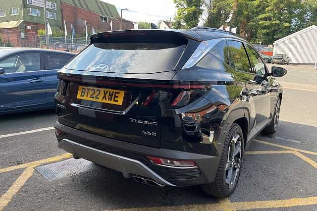 Hyundai TUCSON 1.6 T-GDi Hybrid 230ps Ultimate 5dr 2WD Auto Black