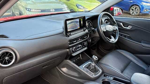 Hyundai KONA 1.0 TGDi 48V MHEV Ultimate 5dr Petrol Hatchback Red