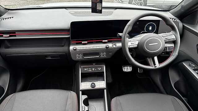 Hyundai KONA 1.6T 138 N Line 5dr DCT Petrol Hatchback Special Solid - Atlas White