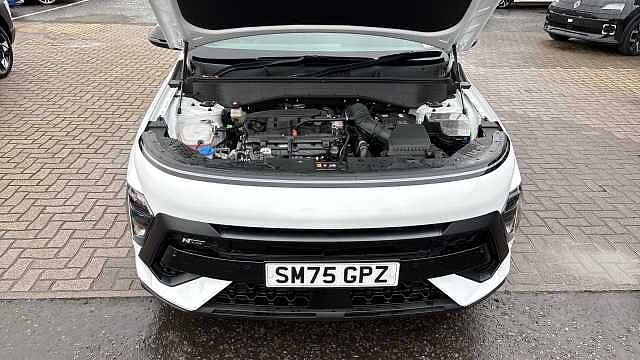 Hyundai KONA 1.6T 138 N Line 5dr DCT Petrol Hatchback Special Solid - Atlas White