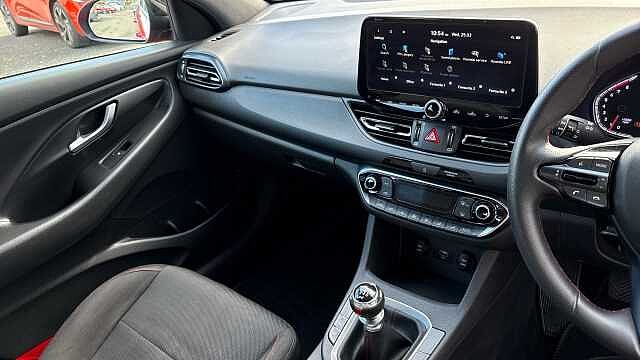 Hyundai I30 1.5T GDi N Line 5dr Petrol Hatchback Red