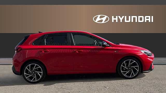 Hyundai I30 1.5T GDi N Line 5dr Petrol Hatchback Red
