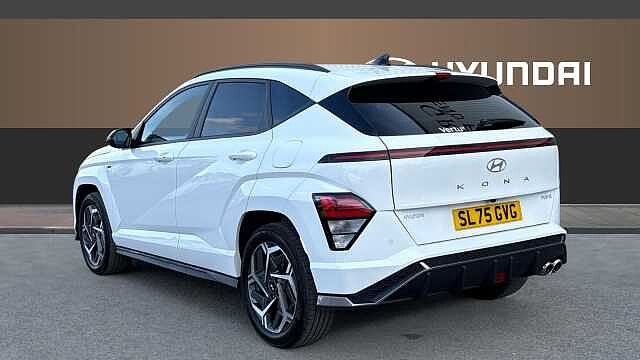 Hyundai KONA 1.6 Hybrid 138 N Line 5dr DCT Hybrid Hatchback Special Solid - Atlas White