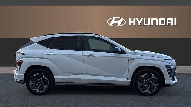 Hyundai KONA 1.6 Hybrid 138 N Line 5dr DCT Hybrid Hatchback Special Solid - Atlas White