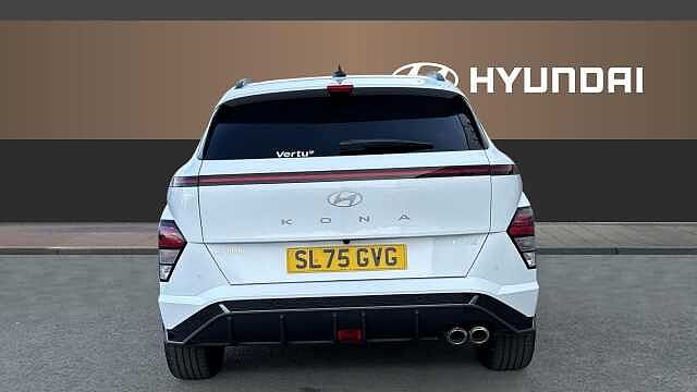 Hyundai KONA 1.6 Hybrid 138 N Line 5dr DCT Hybrid Hatchback Special Solid - Atlas White