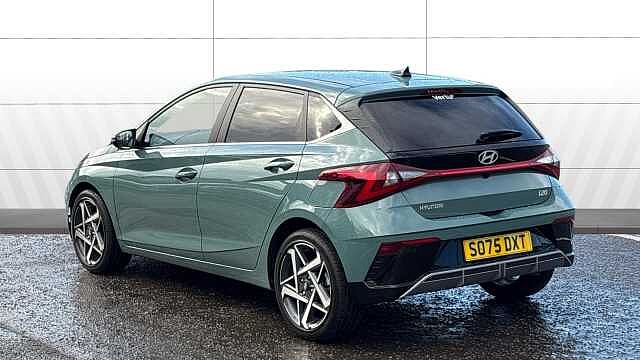 Hyundai I20 1.0T GDi 90 Tech Line 5dr Petrol Hatchback Mangrove Green - Pearl