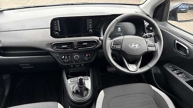 Hyundai I10 1.0 [63] Advance 5dr Auto [Nav] Petrol Hatchback Vibrant Blue - Pearl