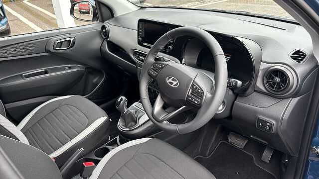 Hyundai I10 1.0 [63] Advance 5dr Auto [Nav] Petrol Hatchback Vibrant Blue - Pearl