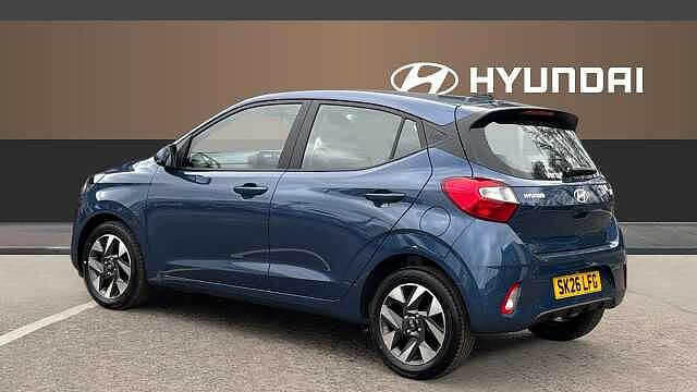 Hyundai I10 1.0 [63] Advance 5dr Auto [Nav] Petrol Hatchback Vibrant Blue - Pearl