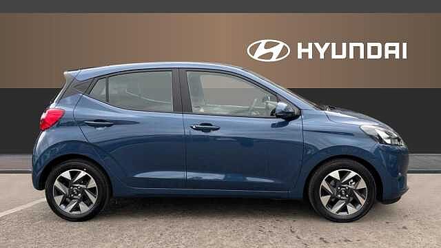 Hyundai I10 1.0 [63] Advance 5dr Auto [Nav] Petrol Hatchback Vibrant Blue - Pearl