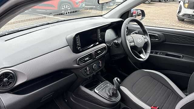 Hyundai I10 1.0 [63] Advance 5dr Auto [Nav] Petrol Hatchback Vibrant Blue - Pearl