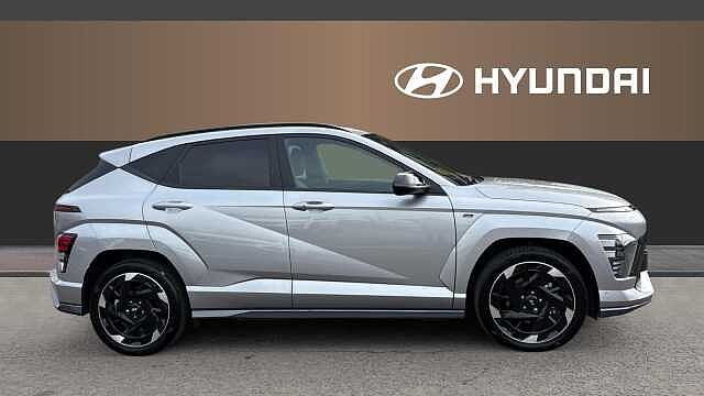 Hyundai KONA 160kW N Line S 65kWh 5dr Auto Electric Hatchback Silver