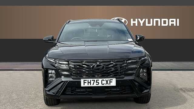 Hyundai TUCSON 1.6T 239 Hybrid N Line 5dr Auto Hybrid Estate Black