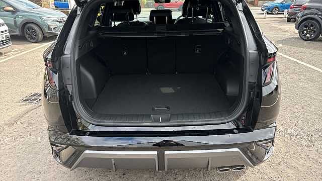 Hyundai TUCSON 1.6T 239 Hybrid N Line 5dr Auto Hybrid Estate Black