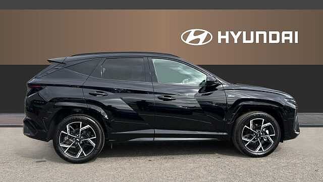 Hyundai TUCSON 1.6T 239 Hybrid N Line 5dr Auto Hybrid Estate Black