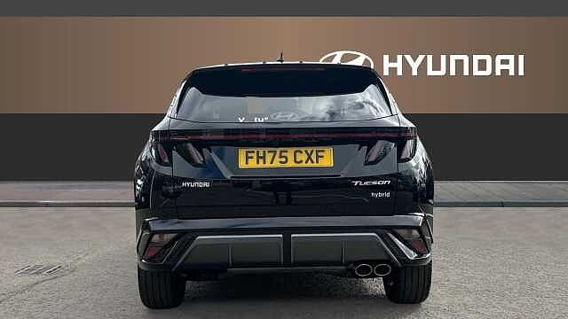 Hyundai TUCSON 1.6T 239 Hybrid N Line 5dr Auto Hybrid Estate Black