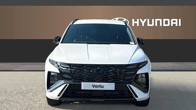 Hyundai TUCSON 1.6T 239 Hybrid N Line 5dr Auto Hybrid Estate Special Solid - Atlas White