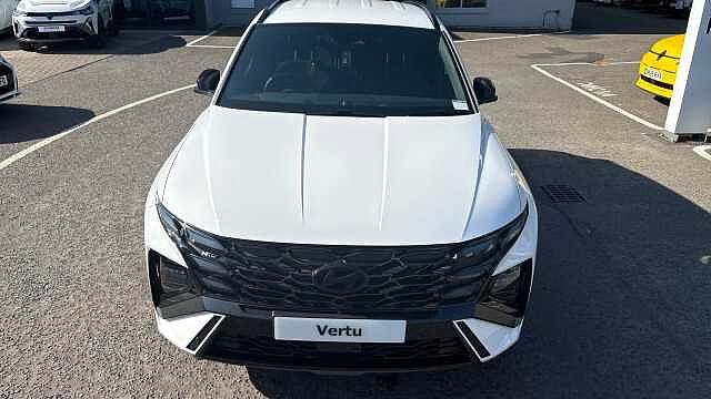 Hyundai TUCSON 1.6T 239 Hybrid N Line 5dr Auto Hybrid Estate Special Solid - Atlas White