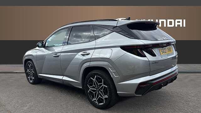 Hyundai TUCSON 1.6 TGDi 48V MHD N Line S 5dr 2WD DCT Petrol Estate Silver