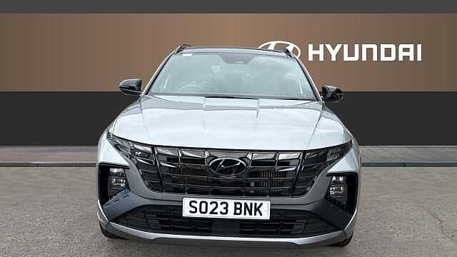 Hyundai TUCSON 1.6 TGDi 48V MHD N Line S 5dr 2WD DCT Petrol Estate Silver