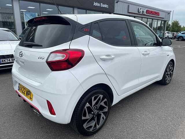 Hyundai I10 1.0 T-GDi N Line 5dr White