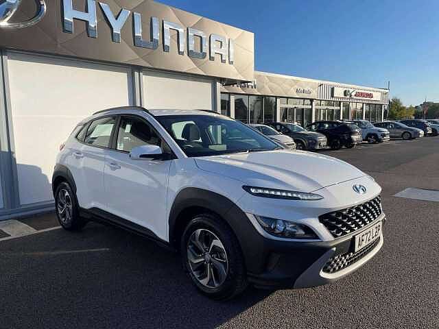 Hyundai KONA Hat 1.6 Gdi Hybrid 141 SE Cnnct Dct Atlas White