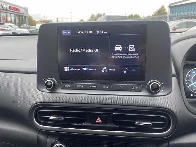 Hyundai KONA Hat 1.6 Gdi Hybrid 141 SE Cnnct Dct Atlas White