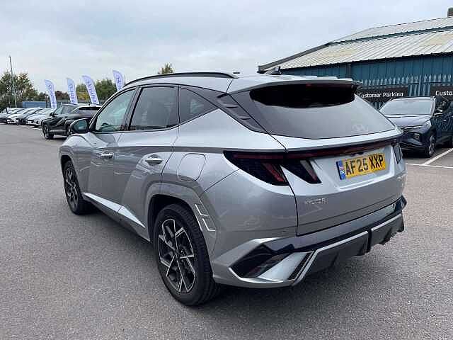Hyundai TUCSON 1.6T Plug-in Hybrid N Line 5dr 4WD Auto Silver
