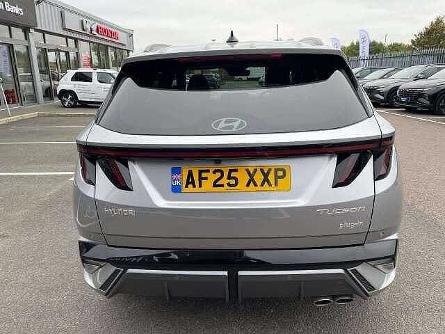 Hyundai TUCSON 1.6T Plug-in Hybrid N Line 5dr 4WD Auto Silver