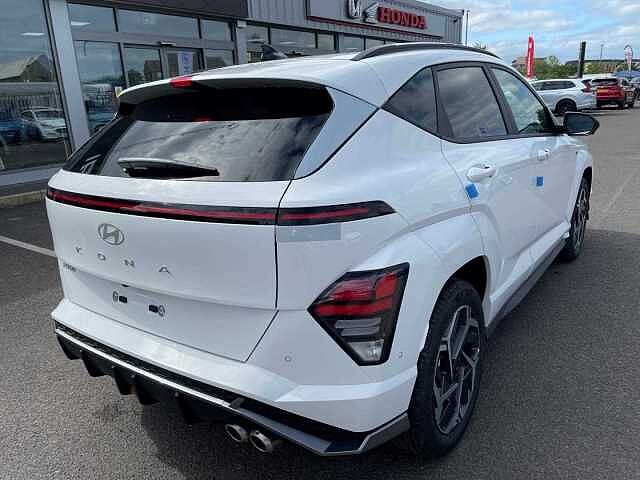 Hyundai KONA 1.6T 138 N Line S 5dr White
